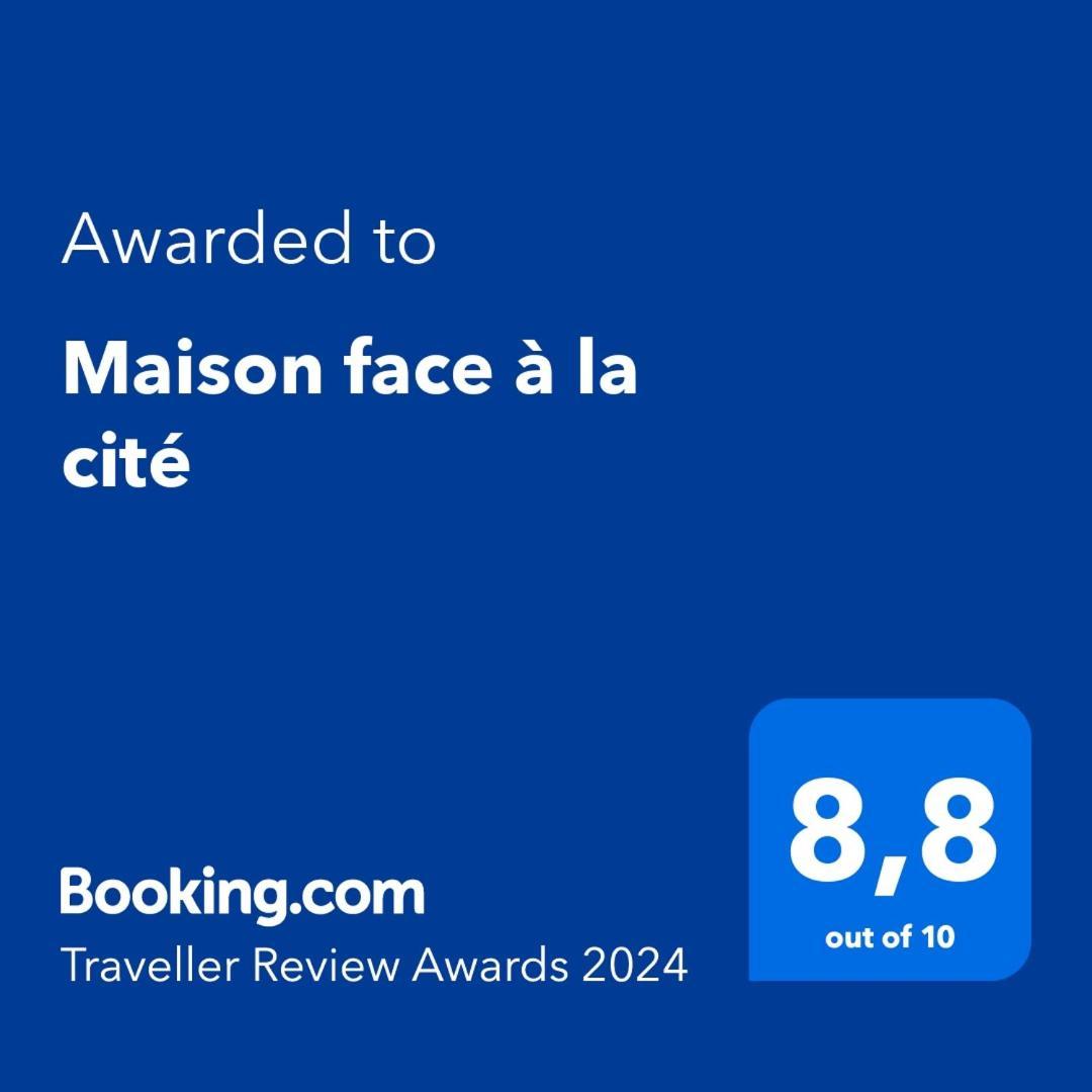 Maison Face A La Cite Каркасон Екстериор снимка